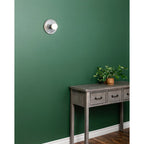 Keramik-Diskus-Wandleuchte