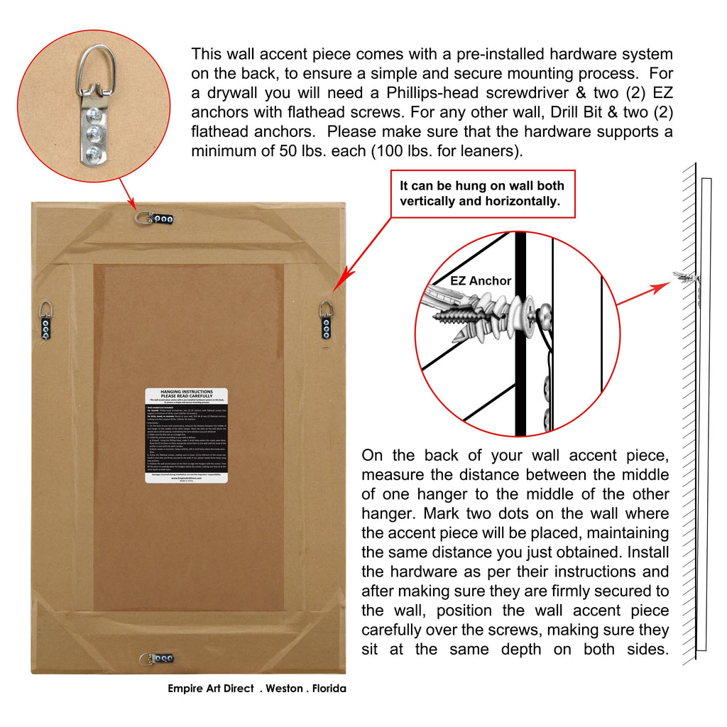 Rechteckiger Wandspiegel mit Champagner-Perlenschliff und Facettenschliff – Klar