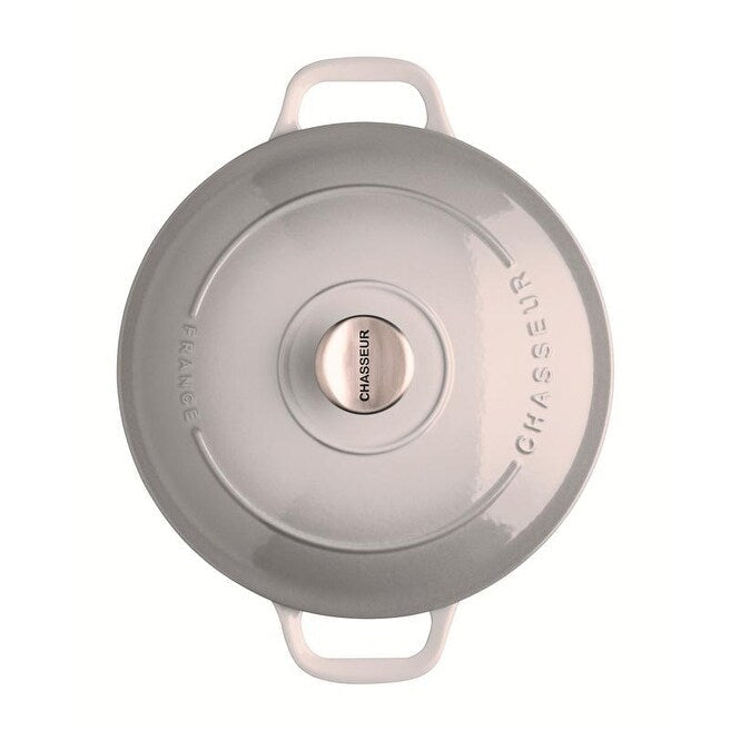 Chasseur Französischer emaillierter Gusseisen-Rundtopf, 4,2 Liter