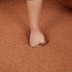 Chenille-Akzent-Fasssessel, runder Sofasessel mit 360-Grad-Drehfuß und 3 abnehmbaren Kissen