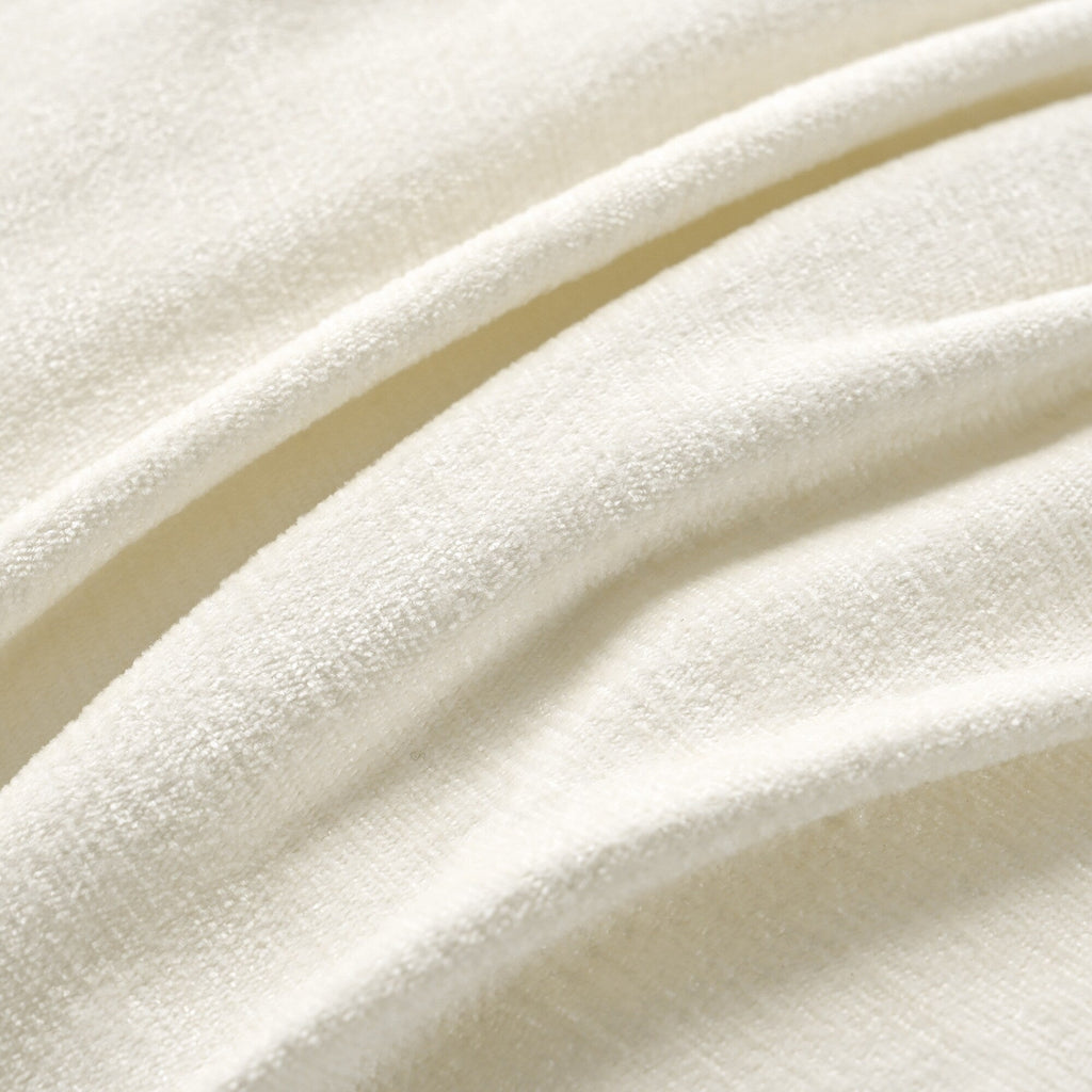 Schlafsofa aus Chenille, gepolstertes Sofa mit gesteppter Rückenlehne und 2 abnehmbaren Kissen für das Wohnzimmer