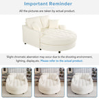 Schlafsofa aus Chenille, gepolstertes Sofa mit gesteppter Rückenlehne und 2 abnehmbaren Kissen für das Wohnzimmer