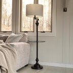 Choi 22 Chinoiserie Tischleuchte, Blau/Weiß (2er-Set) von JONATHAN Y