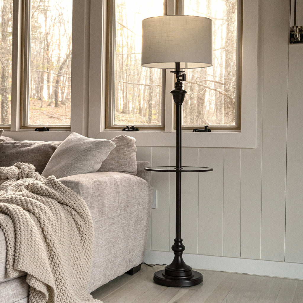 Choi 22 Chinoiserie Tischleuchte, Blau/Weiß (2er-Set) von JONATHAN Y