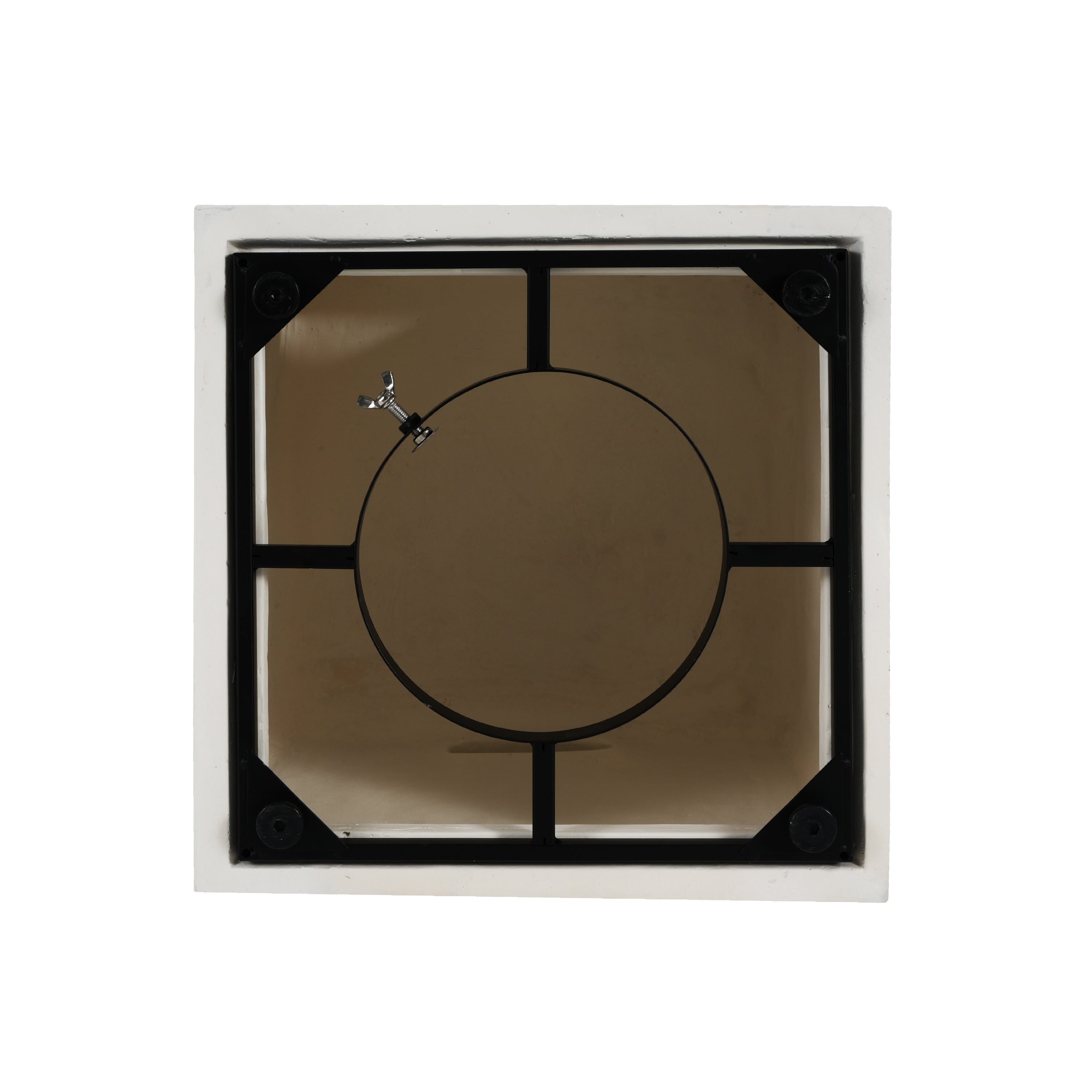 Christopher Knight Home – Aidan Outdoor Leichtbeton-Beistelltisch mit Tankhalterung