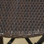 Elba 3-teiliges Bistro-Set aus Korbgeflecht von Christopher Knight Home