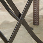 Elba 3-teiliges Bistro-Set aus Korbgeflecht von Christopher Knight Home