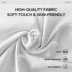 Modulares Ecksofa Cloud 144 mit Hocker – Wohnzimmersofa aus weichem Chenille-Stoff