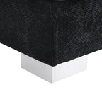 Cloud Ecksofa, L-förmige Luxus-Couchgarnitur mit 2 kostenlosen Kissen, 4-Sitzer Chenille-Innenmöbel mit übergroßer Chaiselongue