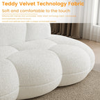 Wolkenförmige Sofas fürs Wohnzimmer, modernes, bequemes, komprimierbares Sofa, wolkenförmiges Freizeitsofa fürs Schlafzimmer, Wohnung