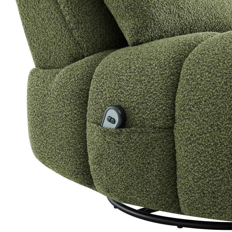 Cole elektrisch verstellbarer Drehsessel mit Lendenwirbelstütze