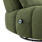 Cole elektrisch verstellbarer Drehsessel mit Lendenwirbelstütze