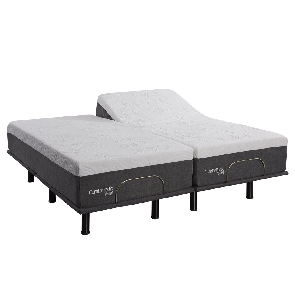 ComforPedic von BeautyRest 14-Zoll-Matratze und verstellbares Bettset