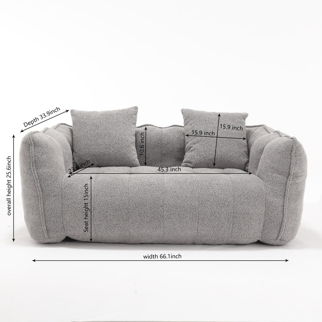 Bequemes quadratisches Relaxsofa
