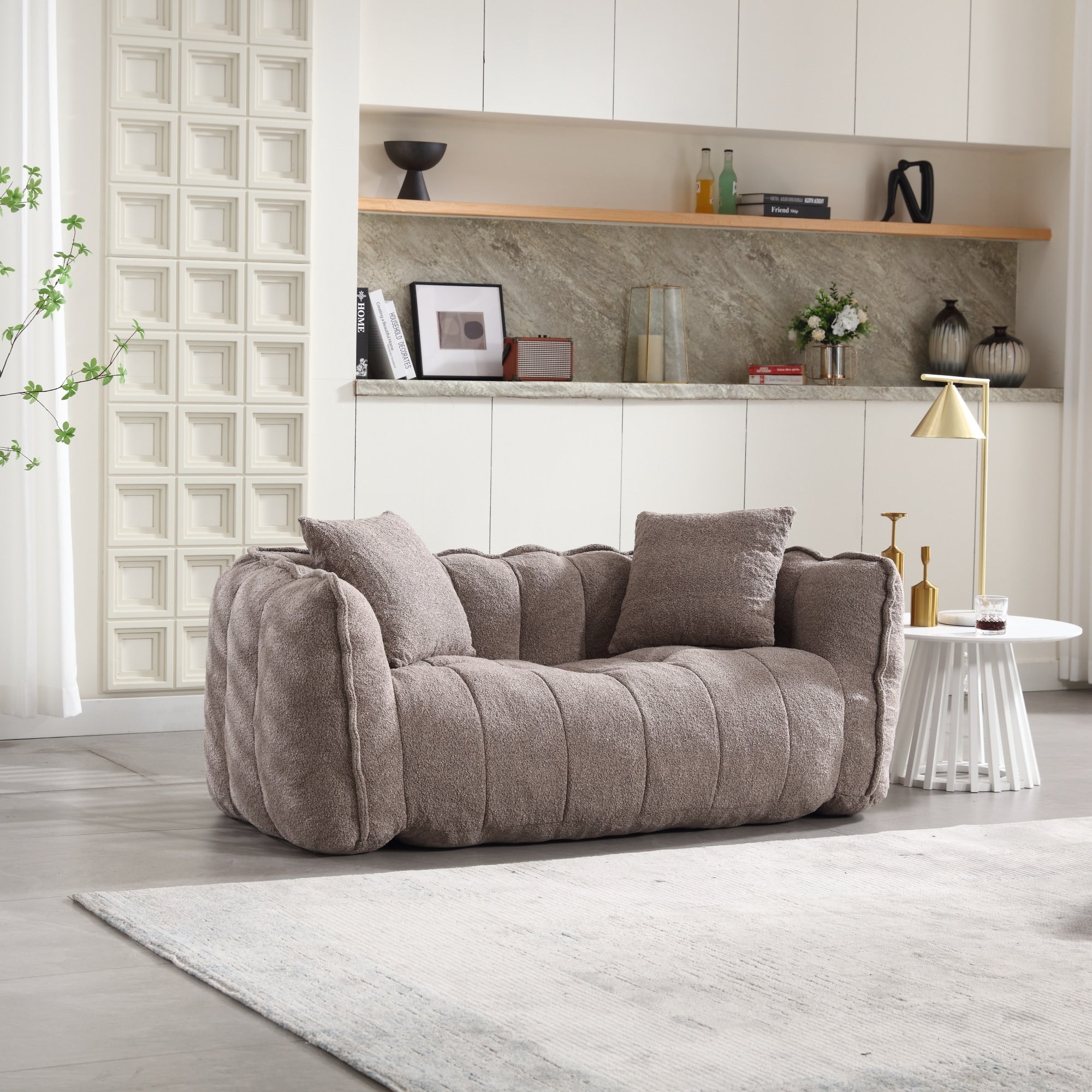 Bequemes quadratisches Relaxsofa