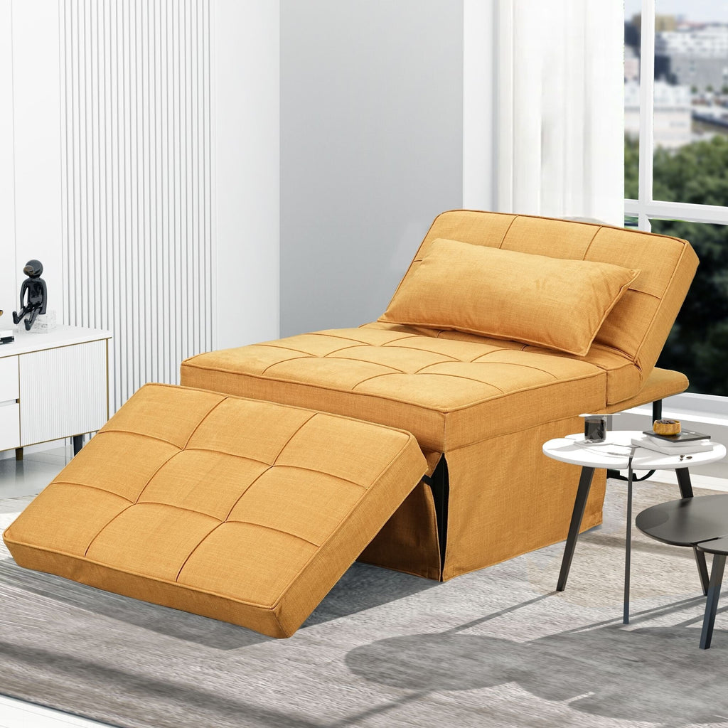Verwandelbares Schlafsofa, Schlafsessel, Klapphocker, Relaxsessel für das Wohnzimmer