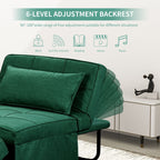 Verwandelbares Schlafsofa, Schlafsessel, Klapphocker, Relaxsessel für das Wohnzimmer