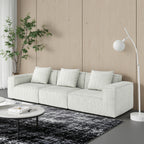 Verwandelbares Tofu-Block-Sofa, Bodenschlafsofa