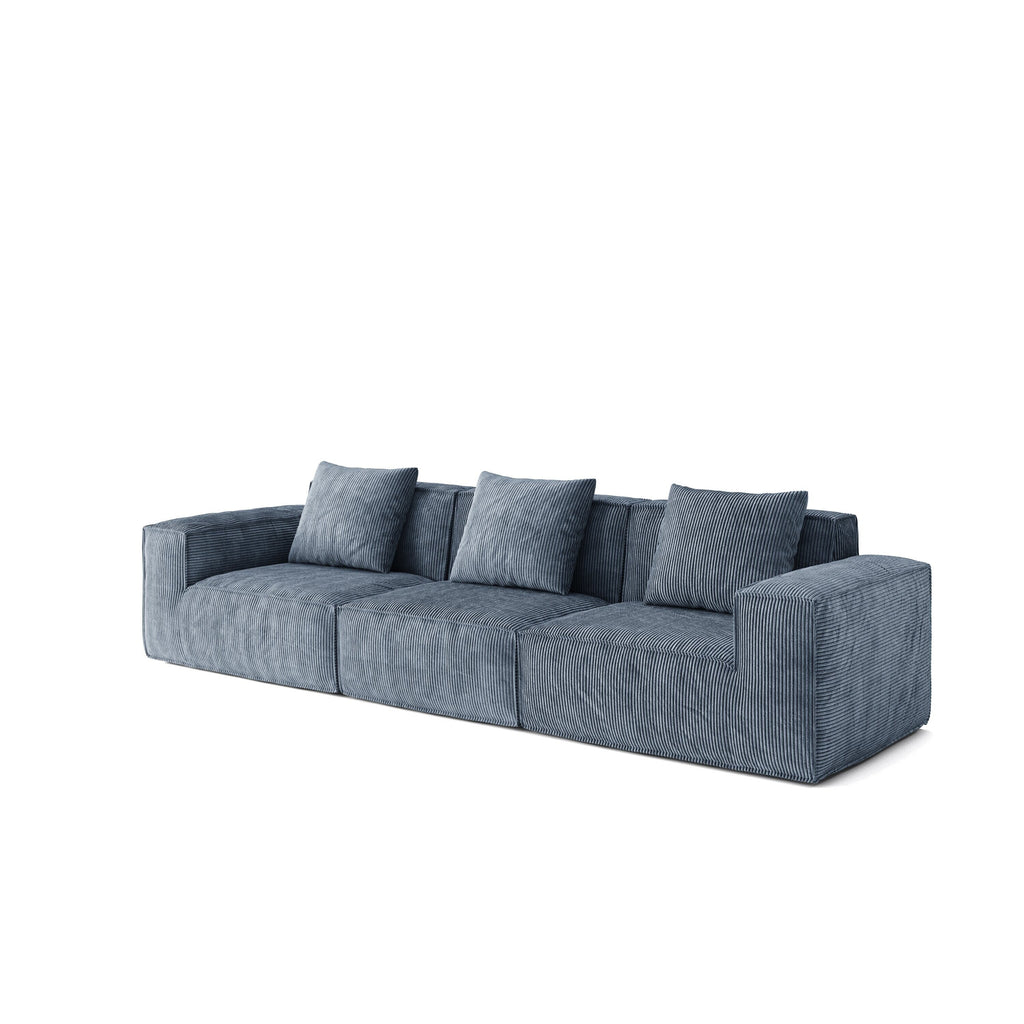 Verwandelbares Tofu-Block-Sofa, Bodenschlafsofa