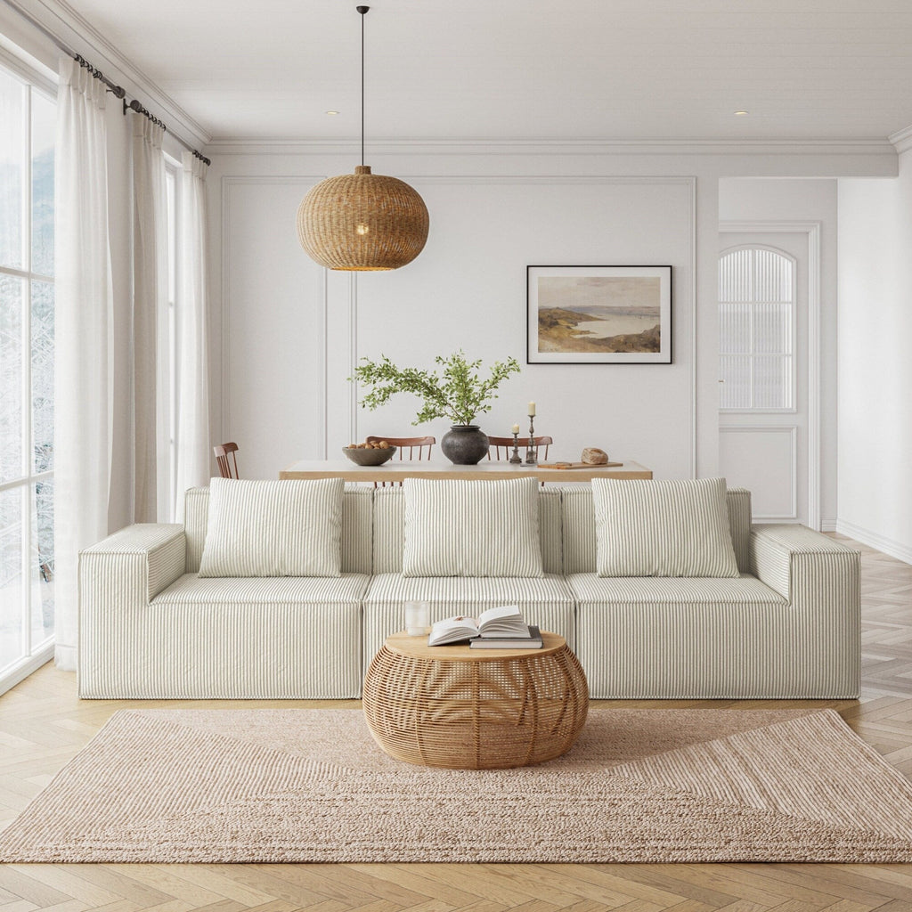 Verwandelbares Tofu-Block-Sofa, Bodenschlafsofa