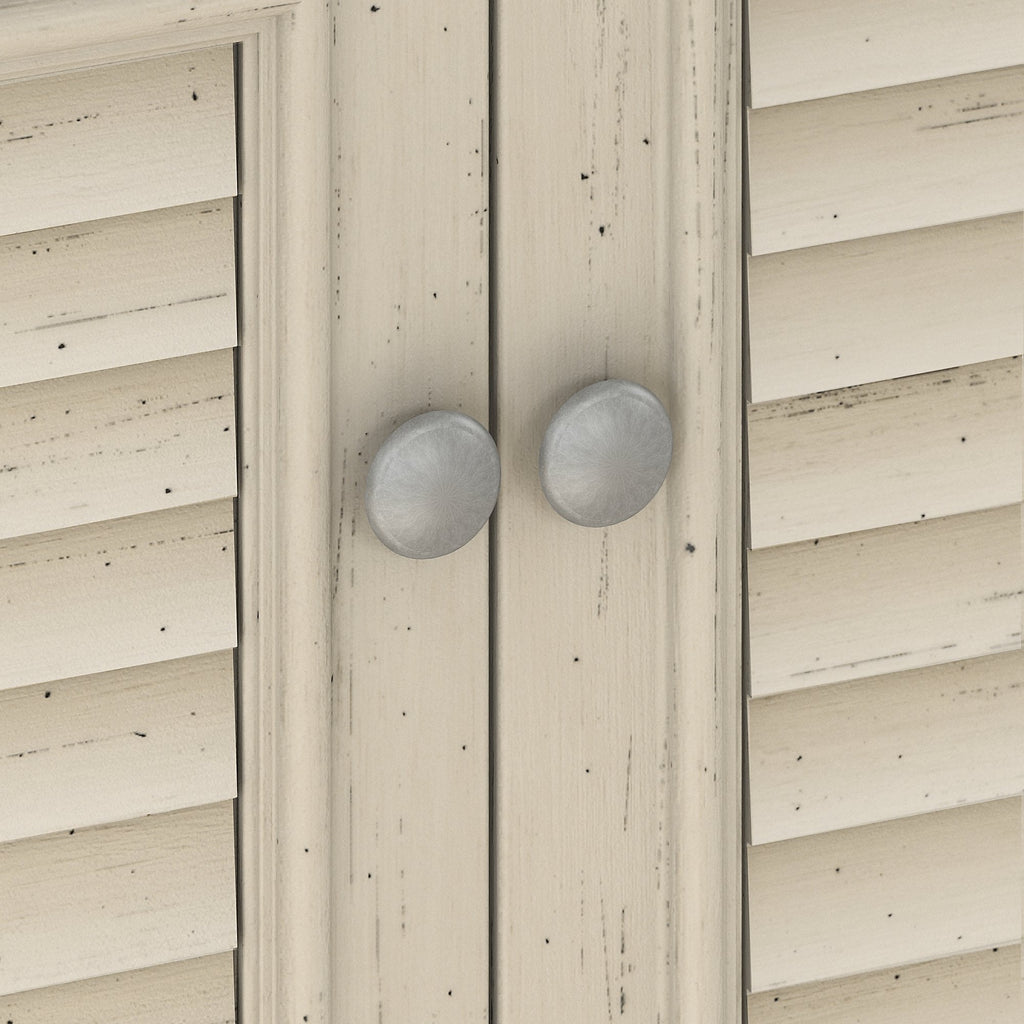 Fairview Aufbewahrungsschrank mit Türen und Regalböden von Bush Furniture – 31,73 cm L x 12,76 cm B x 30,71 cm H