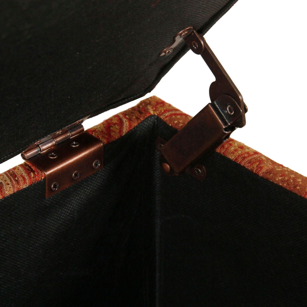 Copper Grove Muscari Polsterbank mit Aufbewahrungsmöglichkeit und Ziernägeln