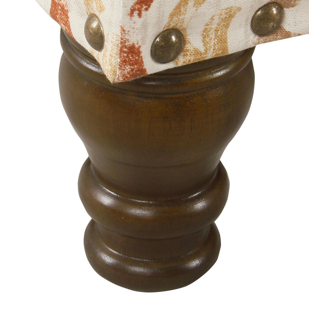 Copper Grove Muscari Polsterbank mit Aufbewahrungsmöglichkeit und Ziernägeln