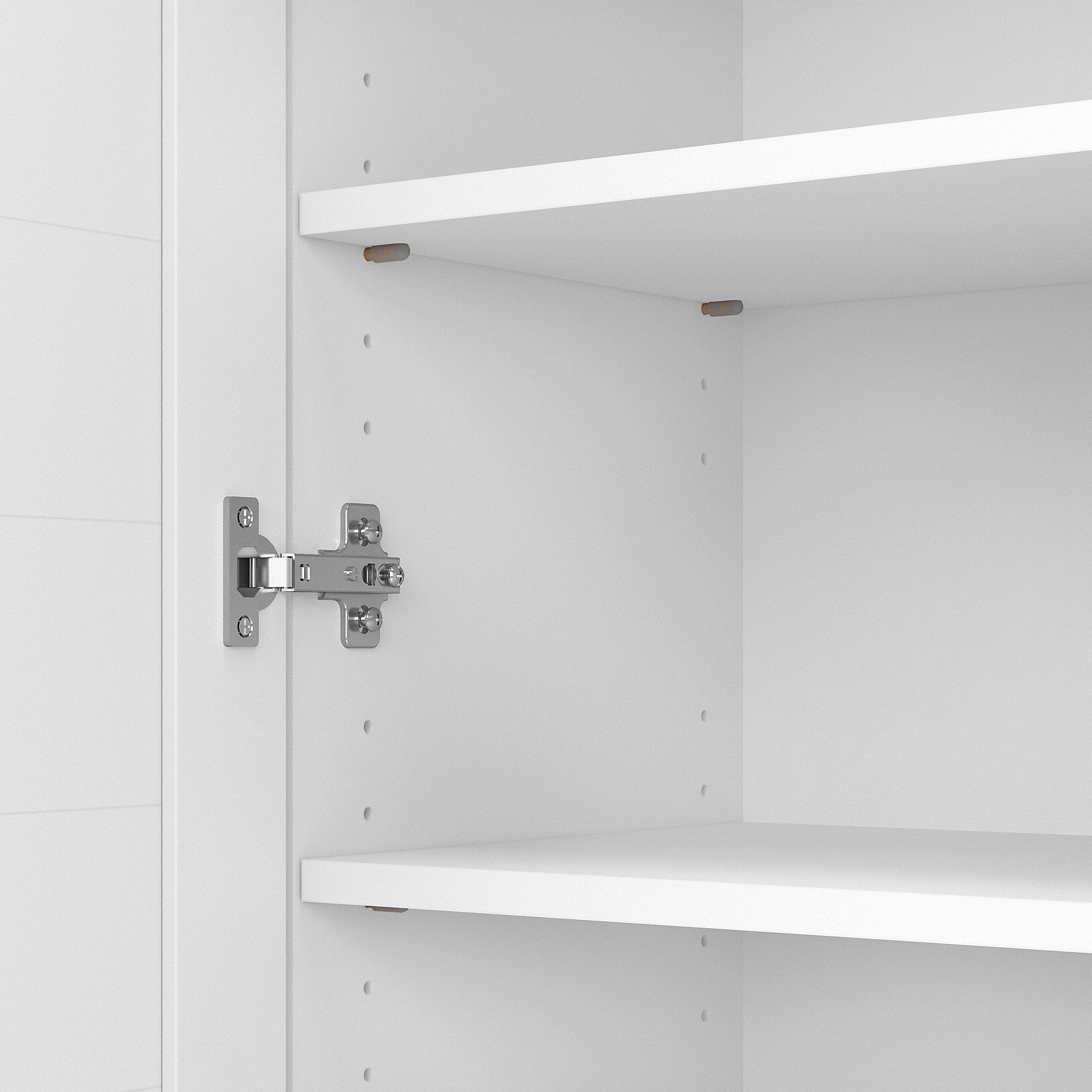 Fairview Aufbewahrungsschrank mit Türen und Regalböden von Bush Furniture – 31,73 cm L x 12,76 cm B x 30,71 cm H