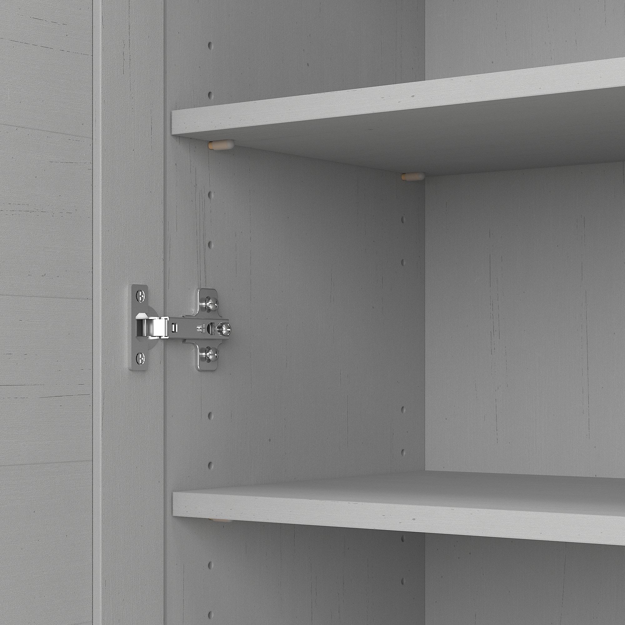 Fairview Aufbewahrungsschrank mit Türen und Regalböden von Bush Furniture – 31,73 cm L x 12,76 cm B x 30,71 cm H