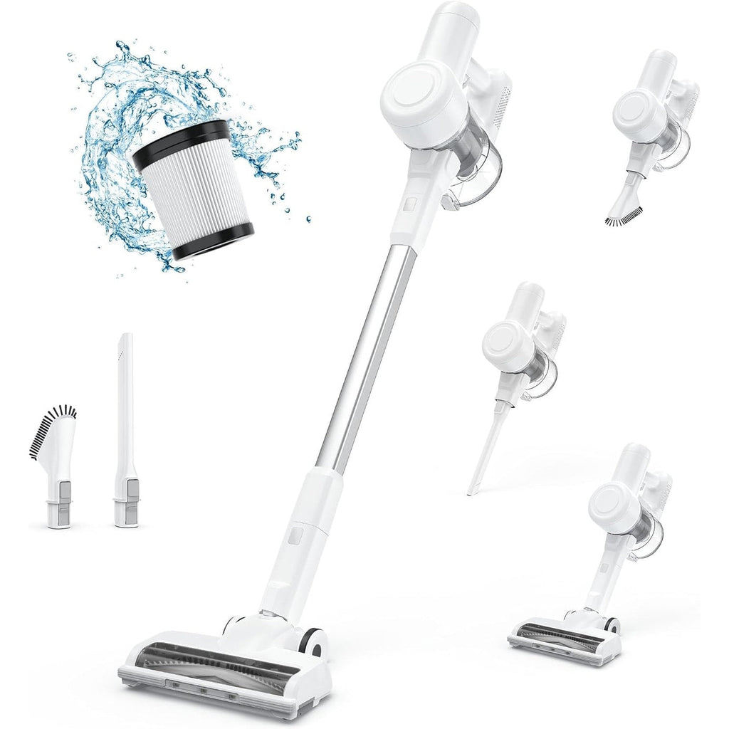 Kabelloser 3-in-1-Stielstaubsauger, leicht, für Teppiche, Hartböden, Tierhaare und die Reinigung im ganzen Haus