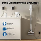 Kabelloser 3-in-1-Stielstaubsauger, leicht, für Teppiche, Hartböden, Tierhaare und die Reinigung im ganzen Haus