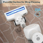 Kabelloser 3-in-1-Stielstaubsauger, leicht, für Teppiche, Hartböden, Tierhaare und die Reinigung im ganzen Haus