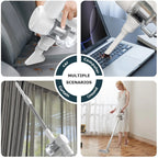 Kabelloser 3-in-1-Stielstaubsauger, leicht, für Teppiche, Hartböden, Tierhaare und die Reinigung im ganzen Haus