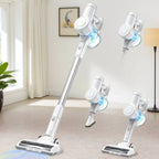 Kabelloser 3-in-1-Stielstaubsauger, leicht, für Teppiche, Hartböden, Tierhaare und die Reinigung im ganzen Haus