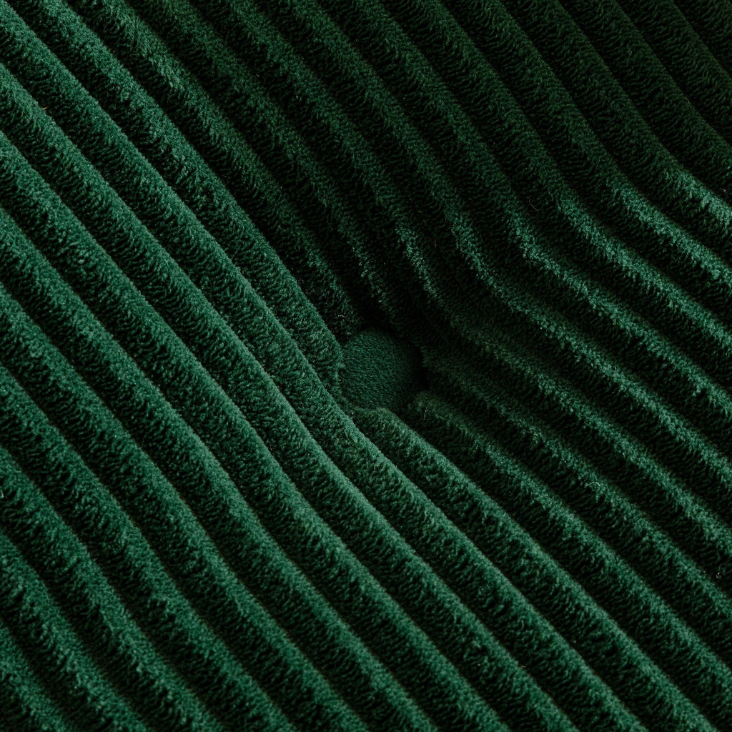 Sofa mit Cordbezug und Memory-Schaum-Sofa mit passendem Hocker und Sitzsack – 48,4 cm L x 67,7 cm B x 24,4 cm H