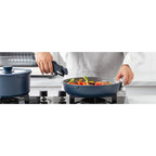 Country Kitchen 16-teiliges Wohnmobil-Kochgeschirrset, Keramik, mit abnehmbarem Griff, ofenfest