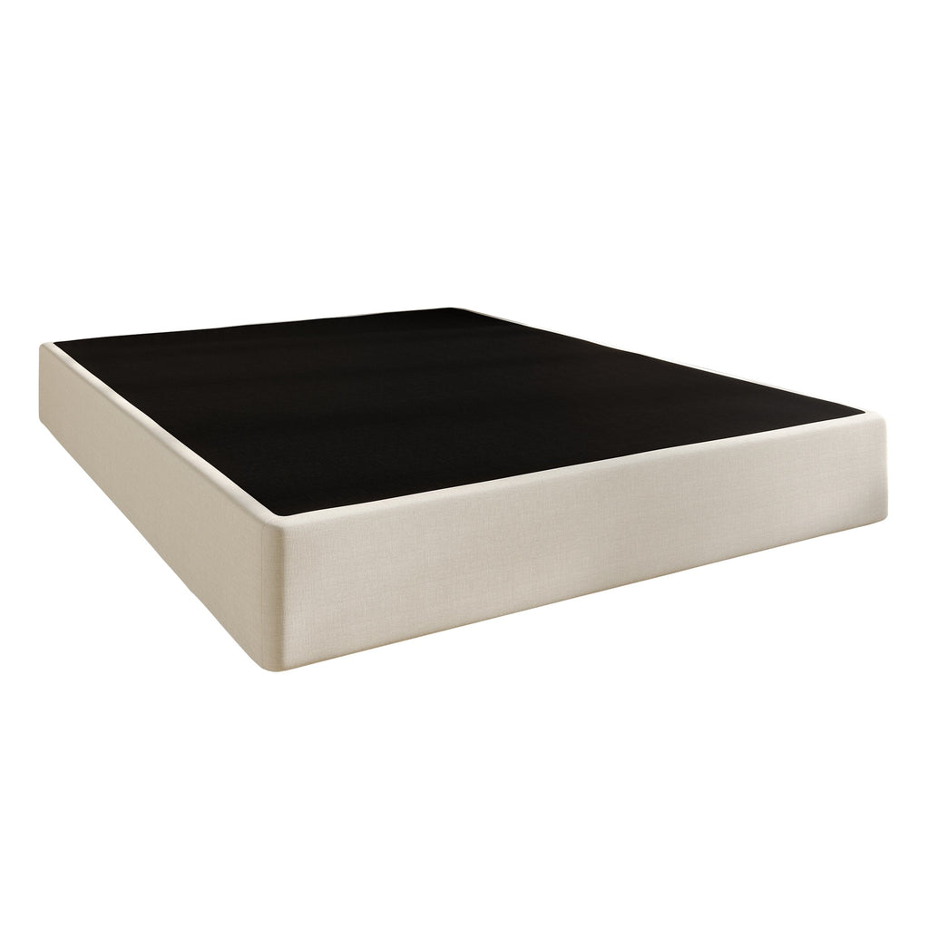 CraftPorch Polsterbett aus Leinen und Metall