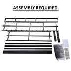 CraftPorch Polsterbett aus Leinen und Metall