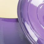 Crock-Pot Artisan 2-teiliger 5-Quart-Schmortopf aus emailliertem Gusseisen mit Deckel in Lavendel