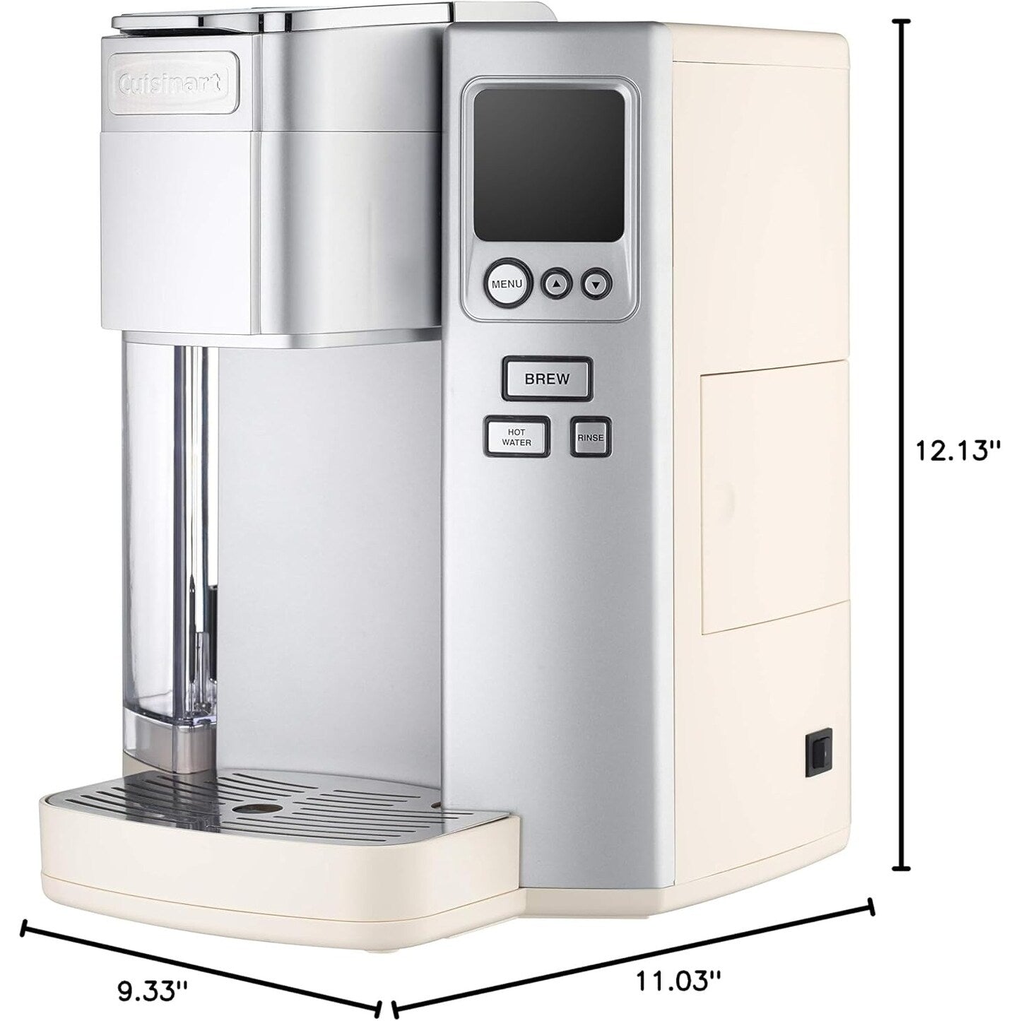 Cuisinart Kaffeemaschine für Einzelportionen, 2,1 l, programmierbar, Edelstahl