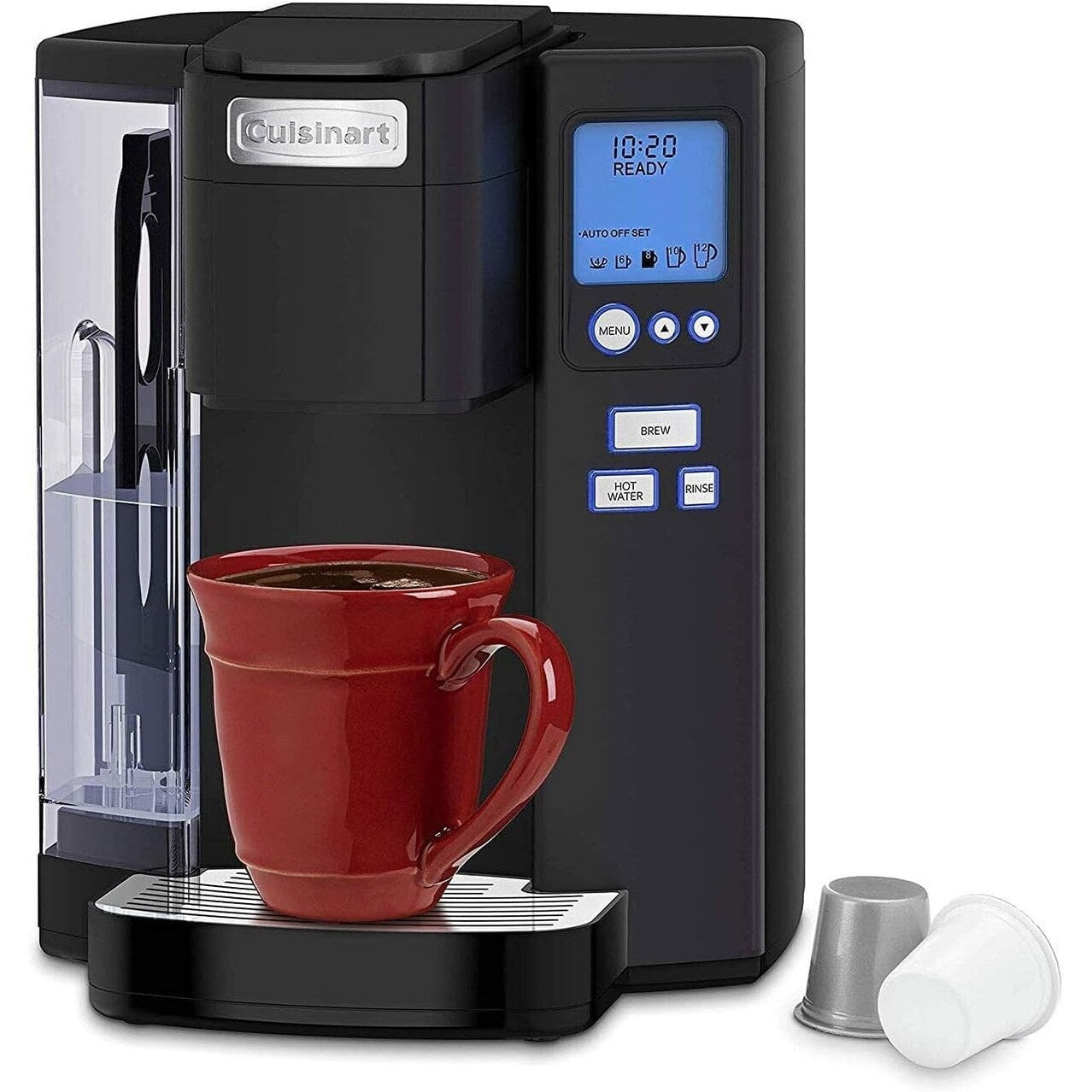 Cuisinart Kaffeemaschine für Einzelportionen, 2,1 l, programmierbar, Edelstahl