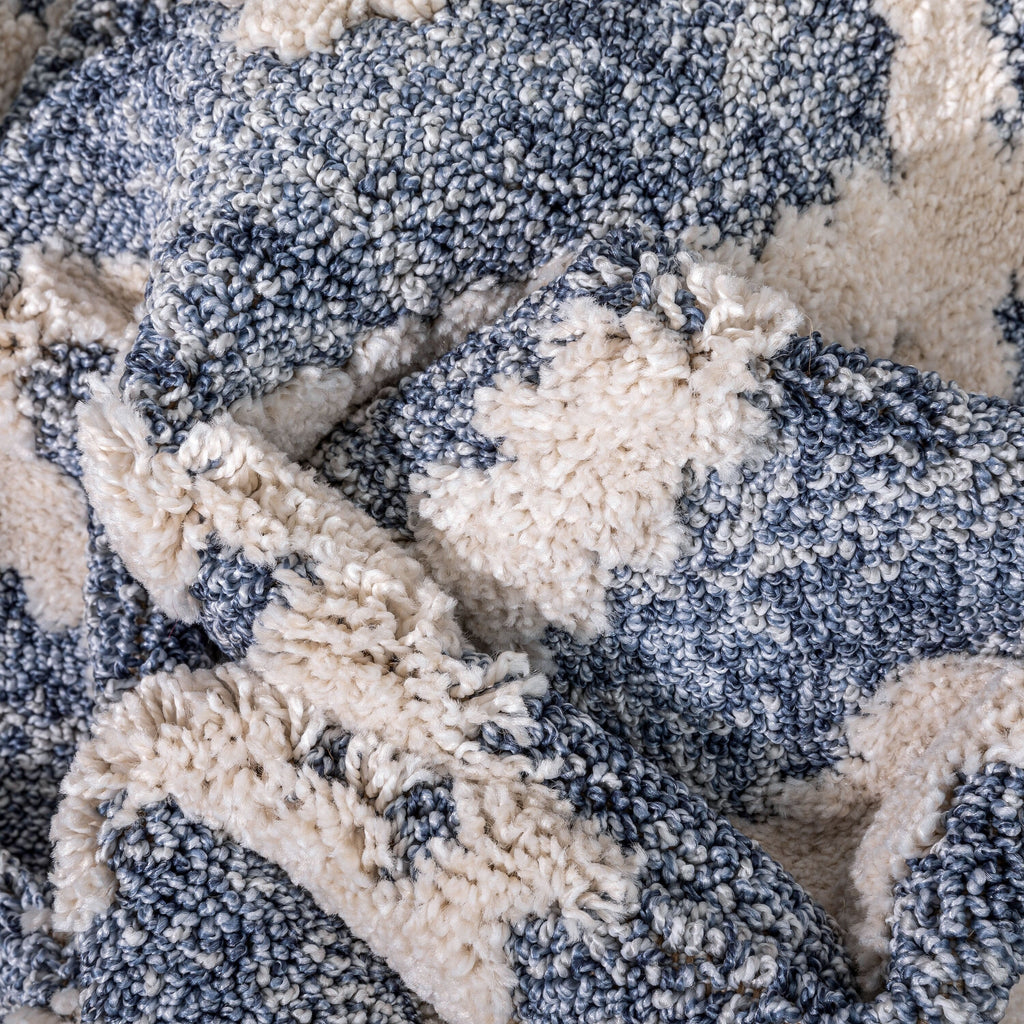 Maßgefertigter Läufer Harlow Trellis Moderner Flur-Treppenteppich