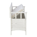 Dahlia Holz-Eingangsbank mit Klappdeckel und Stauraum