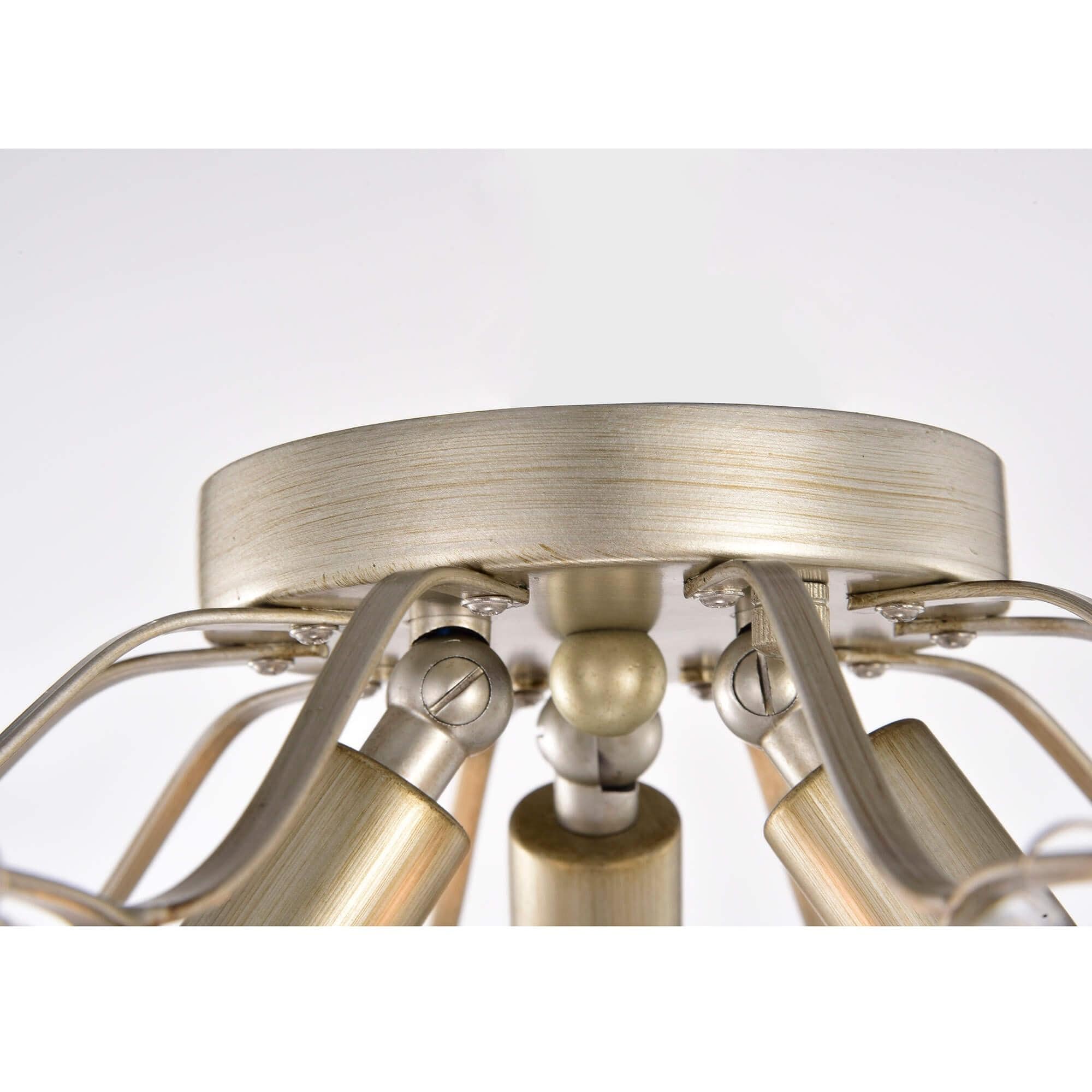 Dalia Elegante 3-flammige Kristall-Deckenleuchte für den Innenbereich