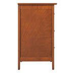 Daniel 3-Schubladen-Nachttisch aus Holz im Übergangsstil