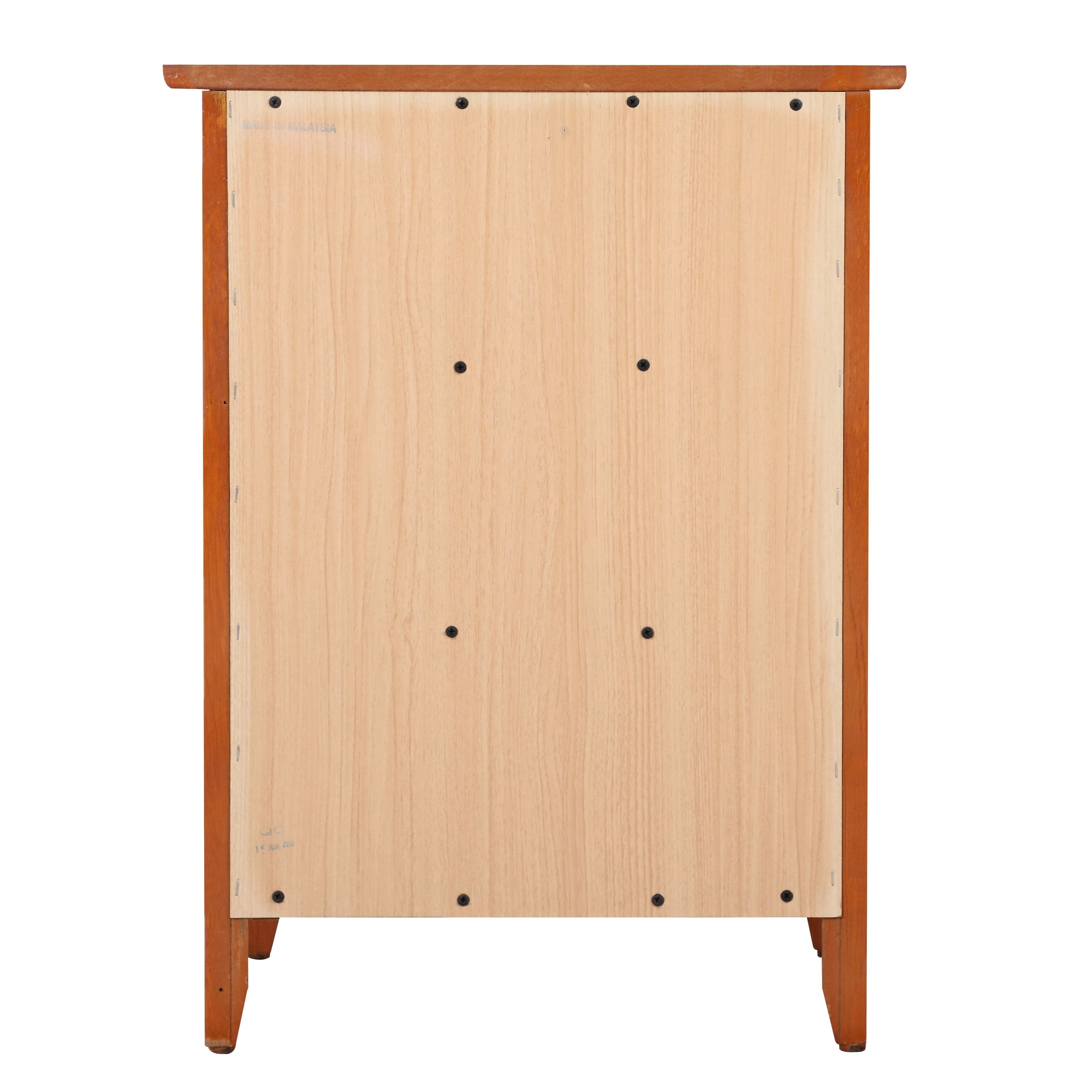 Daniel 3-Schubladen-Nachttisch aus Holz im Übergangsstil