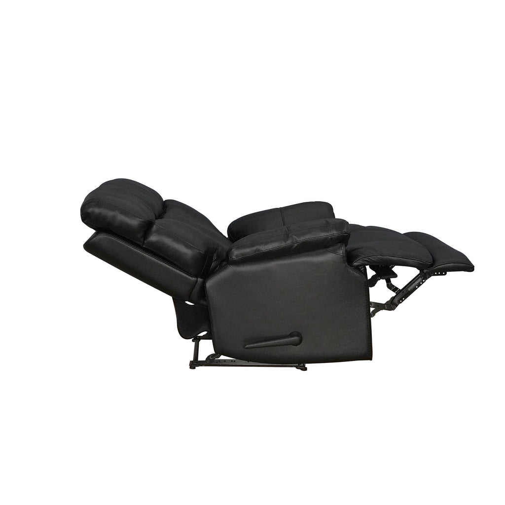 Davin Top Grain Leder Echtleder Braun Ausziehbare Fußstütze Manueller Relaxsessel