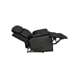 Davin Top Grain Leder Echtleder Braun Ausziehbare Fußstütze Manueller Relaxsessel