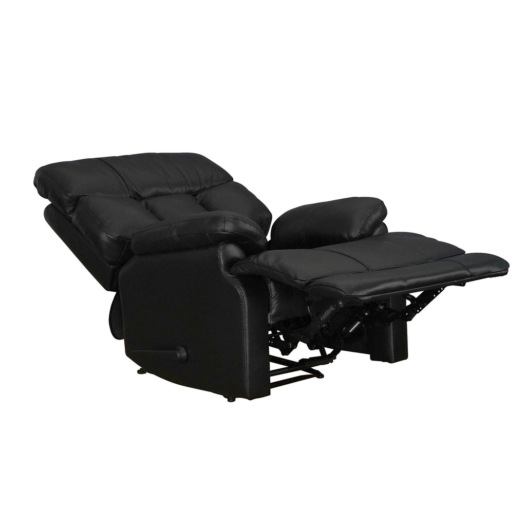 Davin Top Grain Leder Echtleder Braun Ausziehbare Fußstütze Manueller Relaxsessel