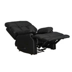 Davin Top Grain Leder Echtleder Braun Ausziehbare Fußstütze Manueller Relaxsessel